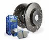 EBC S6 Kits Bluestuff Pads and GD Rotors for Bmw X3 3.0i/2.5i/3.0si/xDrive30i