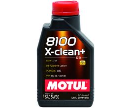 Motul 1L Synthetic Engine Oil 8100 5W30 X-CLEAN - LL04- MB 229.51- 504.00-507.00 for BMW X3 F