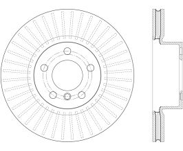 StopTech StopTech Drilled Sport Brake Rotor for BMW X3 F
