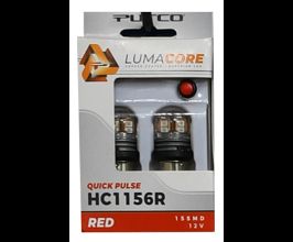 Putco LumaCore 1156 Red - Pair (x3 Strobe w/ Bright Stop) for BMW X4 F