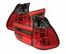 Spyder BMW E53 X5 00-06 4PCS Euro Style Tail Lights- Red Smoke ALT-YD-BE5300-RS for Bmw X5