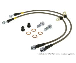 StopTech StopTech 00-06 BMW X5 Stainless Steel Front Brake Line Kit for BMW X5 E