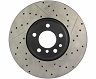 StopTech StopTech 02-03 & 05-06 BMW X5 4.6is/4.8is Slotted & Drilled Left Front Rotor for Bmw X5 4.6is/4.8is
