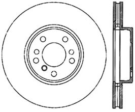StopTech StopTech Slotted & Drilled Sport Brake Rotor for BMW X5 E