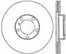 StopTech StopTech 07-13 BMW X5 Slotted & Drilled Cryo Sport Left Front Brake Rotor for Bmw X5 4.8i/xDrive35d/xDrive48i