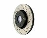 StopTech StopTech Sport Cross Drilled Brake Rotor - Rear Left for Bmw X5 xDrive35i/xDrive50i/xDrive35d/sDrive35i