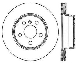 StopTech StopTech 07-17 BMW X5 Slotted & Drilled Cryo Sport Right Rear Brake Rotor for BMW X5 F