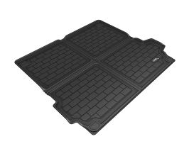 3D Mats 19-21 BMW X5 G05 Kagu Behind 2nd Row (w/o Cargo Net) Cargo Liner- Black for BMW X5 G