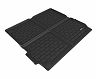 3D Mats 19-21 BMW X5 (G05) Behind 2nd Row with Cargo Net Kagu Cross Fold Cargo Liner - Black