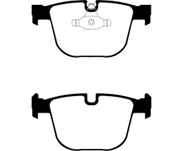 EBC 08-10 BMW M3 4.0 (E90) Ultimax2 Rear Brake Pads for BMW X6 F