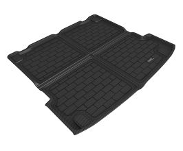 3D Mats 20-21 BMW X6 (G06) with Spare Tire Kagu Cross Fold Cargo Liner - Black for BMW X6 M F9