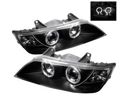 Spyder BMW Z3 96-02 Projector Headlights LED Halo Black High H1 Low H1 PRO-YD-BMWZ396-HL-BK for BMW Z-Series E