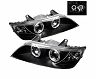 Spyder BMW Z3 96-02 Projector Headlights LED Halo Black High H1 Low H1 PRO-YD-BMWZ396-HL-BK for Bmw Z3 Roadster/M Roadster/Coupe/M Coupe