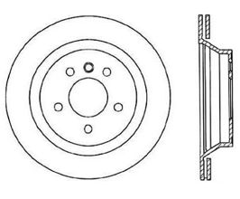 StopTech StopTech 95-99 BMW M3 / 98-02 BMW Z3 Sport Cryo Slotted & Drilled Rear Right Rotor for BMW Z-Series E
