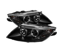 Spyder BMW Z4 03-08 Projector Headlights Halogen Model Only - LED Halo Black PRO-YD-BMWZ403-HL-BK for BMW Z-Series E85