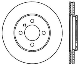 StopTech StopTech Drilled Sport Brake Rotor for BMW Z-Series E85
