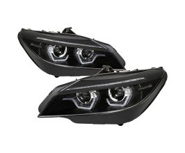 Spyder BMW Z4 09-13 Projector Headlights (Not Comp w Halogen) Black PRO-YD-BMWZ409HID-AFSSEQ-BK for BMW Z-Series E89