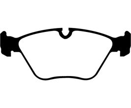 EBC 04-06 BMW X3 2.5 (E83) Greenstuff Front Brake Pads for BMW Z-Series E89