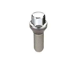 McGard Hex Lug Bolt (Cone Seat) M14X1.25 / 17mm Hex / 27.5mm Shank Length (Box of 50) - Chrome for BMW Z-Series G
