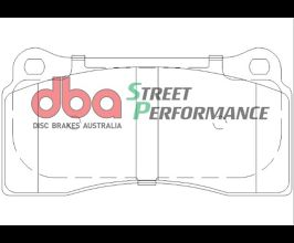 DBA 09-11 Nissan GT-R SP500 Rear Brake Pads for Ferrari 512