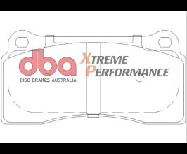 DBA 09-11 Nissan GT-R XP650 Rear Brake Pads for Ferrari F40