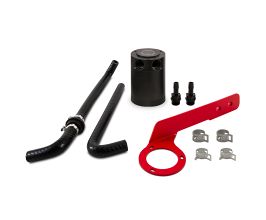 Mishimoto 2018+ Honda Accord 2.0T Baffled Oil Catch Can PCV Side - Red for Honda Accord 10