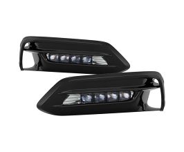 Spyder 18-19 Honda Accord Sedan OEM LED Fog Lights w/OEM Fit Switch - Clear (FL-HA2018-4D-LED-C) for Honda Accord 10