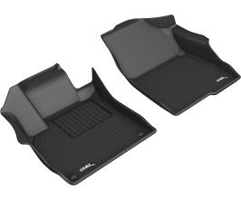 3D Mats 2018-2020 Honda Accord Kagu 1st Row Floormat - Black for Honda Accord 10