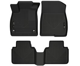 Husky Liners 2018 Honda Accord WeatherBeater Black Front & 2nd Seat Floor Liners for Honda Accord 10