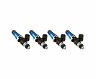 Injector Dynamics 1340cc Injectors - 60mm Length - 11mm Blue Top - 14mm Lower O-Ring (Set of 4) for Honda Accord
