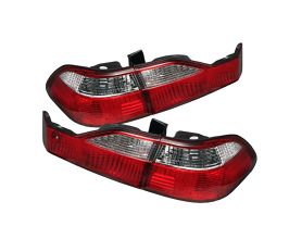 Spyder Honda Accord 98-00 4Dr Euro Style Tail Lights Red Clear ALT-YD-HA98-RC for Honda Accord 6