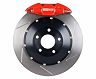 StopTech StopTech 03-07 Honda Accord Rear BBK w/ Red ST-40 Calipers Slotted 328x28mm Rotors/Pads/SS Line for Honda Accord