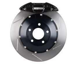 StopTech StopTech 03-07 Honda Accord Rear BBK w/ Black ST-40 Calipers Slotted 328x28mm Rotors/Pads/SS Line for Honda Accord 7