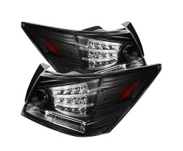 Spyder Honda Accord 08-12 4DR LED Tail Lights Black ALT-YD-HA08-4D-LED-BK for Honda Accord 8
