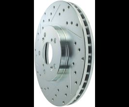 StopTech StopTech Select Sport 99-08 Acura TL (STD Caliper) / 01-03 CL Slotted and Drilled Right Front Rotor for Honda Accord 8