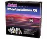 McGard 5 Lug Hex Install Kit w/Locks (Cone Seat Nut / Bulge) M12X1.5 / 3/4 Hex / 1.45in. L - Black for Honda Accord