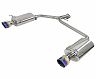 aFe Power Takeda 2.25-1.75in 304 SS Axle-Back Exh w/Blue Flame Tips 13-17 Honda Accord Sport Sedan I4-2.4L for Honda Accord Sport/Sport Special Edition