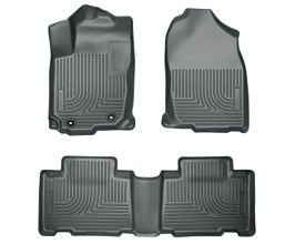 Husky Liners 2013 Honda Accord WeatherBeater Black Front & 2nd Seat Floor Liners (4-Door Sedan Only) for Honda Accord 9