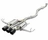 aFe Power Takeda 3in 304 SS Cat-Back Exhaust w/ Tri-Black Tips 17-18 Honda Civic Type R L4 2.0L (t)
