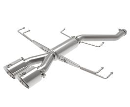 aFe Power Takeda 2.5in 304SS Axle-Back Exhaust System 17-19 Honda Civic Type R L4-2.0L (t) - Polished Tip for Honda Civic 10