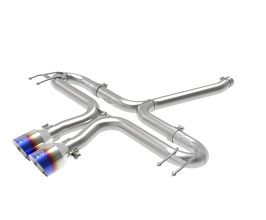 aFe Power Takeda 2-1/2in 304 SS Axle-Back Exhaust w/Blue Flame Tips 17-20 Honda Civic Sport L4-1.5L (t) for Honda Civic 10