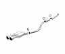 MagnaFlow 2017+ Honda Civic 1.5L 409 SS Single Exit Polished 4.5in Dual Tips Cat-Back Exhaust for Honda Civic Si