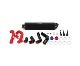 Mishimoto 2016+ Honda Civic 1.5T / 2017+ Honda Civic Si Black Intercooler Kit w/Red Pipes for Honda Civic 10