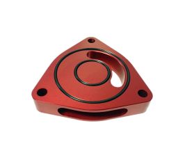 Torque Solution Blow Off BOV Sound Plate (Red) - 2016+ Honda Civic 1.5T for Honda Civic 10