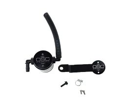 J&L Oil Seperator 17-21 Honda Civic Type R Passenger Side Oil Separator 3.0 - Black Anodized for Honda Civic 10