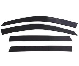 AVS 16-18 Honda Civic Coupe Ventvisor Low Profile Deflectors 4pc - Smoke for Honda Civic 10