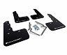 Rally Armor 17-21 Honda Civic Type R Black UR Mud Flap w/ White Logo for Honda Civic Type R