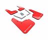 Rally Armor 16-21 Honda Civic Si Coupe Red UR Mud Flap w/ White Logo