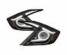 Spyder 16-19 Honda Civic 4 Door Light Bar LED Tail Lights - Black - ALT-YD-HC164D-LB-BK for Honda Civic