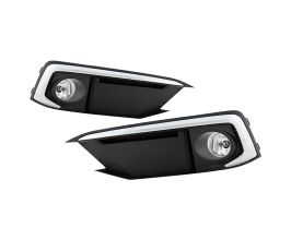 Spyder Honda Civic 2019+  Coupe/Sedan Chrome Trim OEM Fog Light w/OEM Fit Switch - Clear for Honda Civic 10